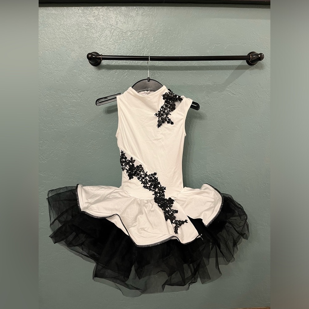 Elegant Black and White Ballet Tutu